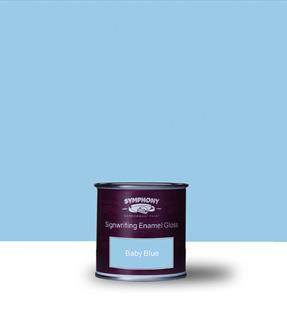 Symphony Signwriting Gloss 125ml Tin: Baby Blue